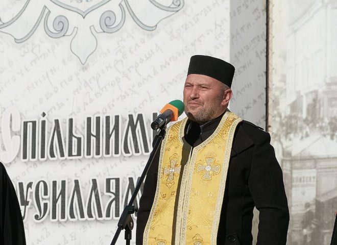 Військовий капелан із Буковини отримав грамоту Верховної Ради України