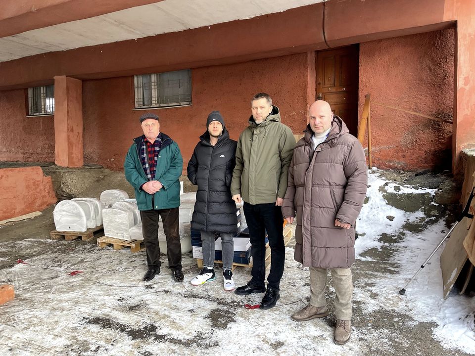 Нову сантехніку європейського виробництва отримав Чернівецький обласний госпіталь ветеранів війни.