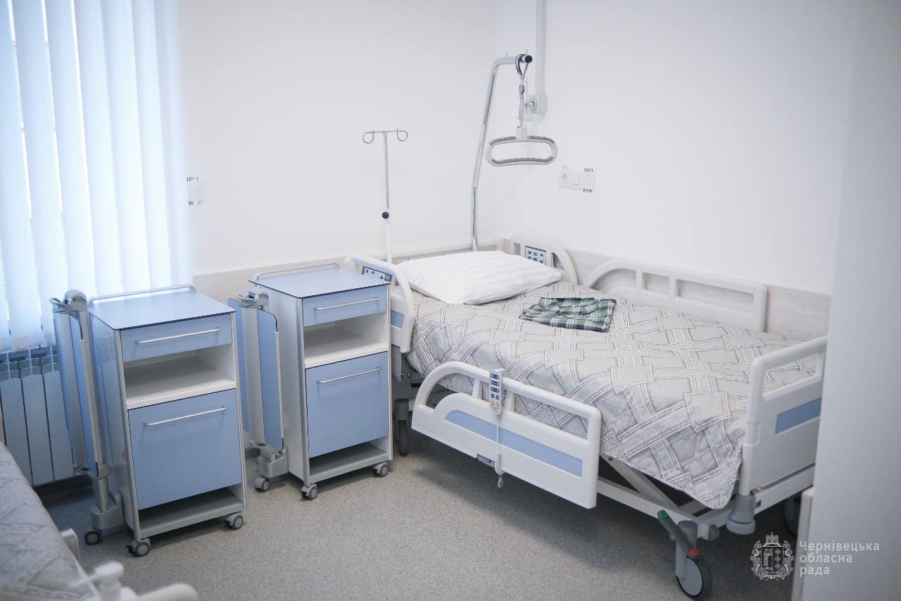 Стаціонарне паліативне відділення відкрили у Буковинському клінічному онкологічному центрі
