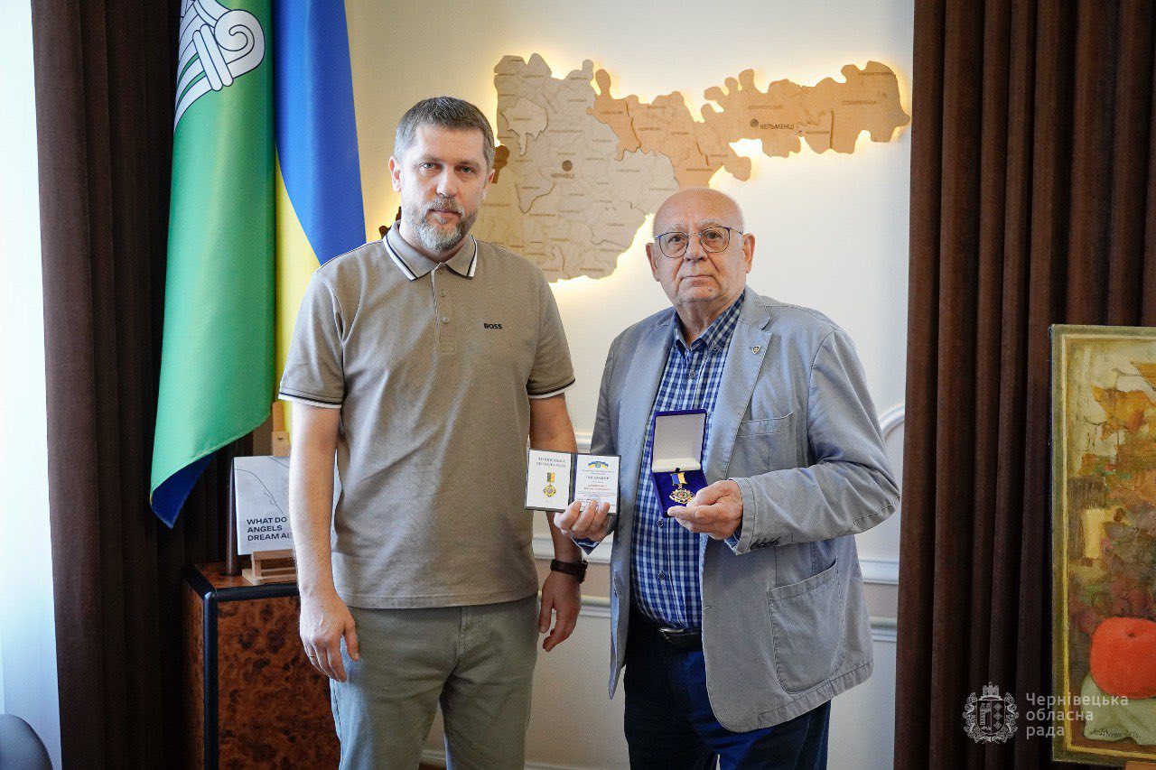 Голова Чернівецької обласної ради Олексій Бойко зустрівся з начальником Чернівецького обласного бюро судово-медичної експертизи Віктором Бачинським