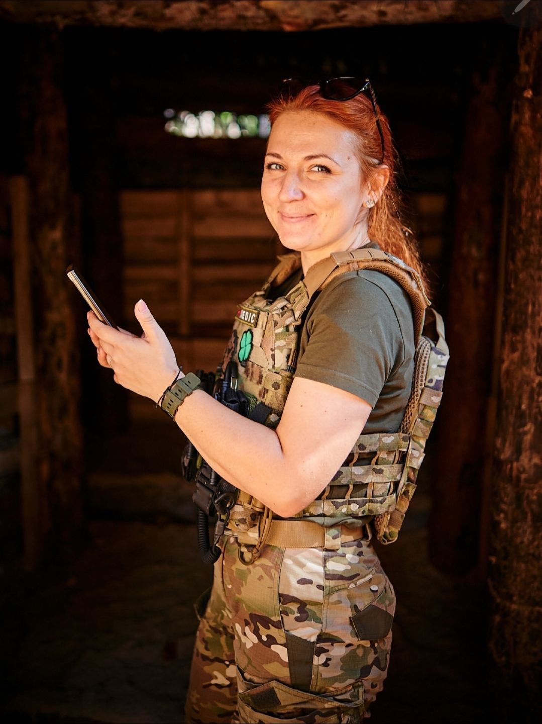 Бойова медикиня з Чернівців Марія Дузенко отримала нагороду від Міністра оборони – медаль «Захиснику України»