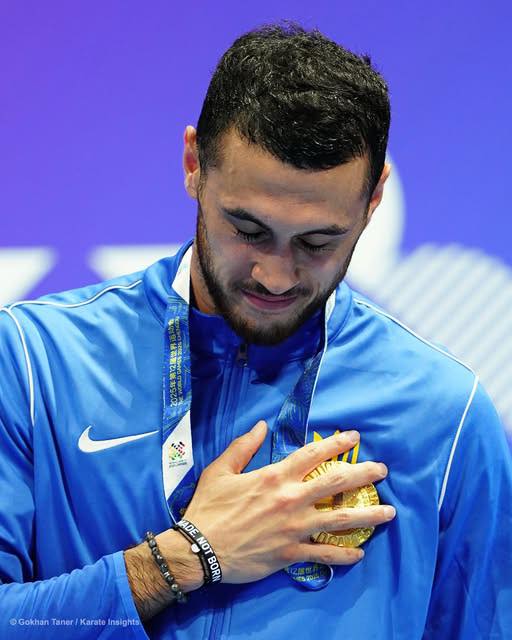 Каратист із Чернівців Різван Талібов став чемпіоном Всесвітніх ігор-2025 у Китаї
