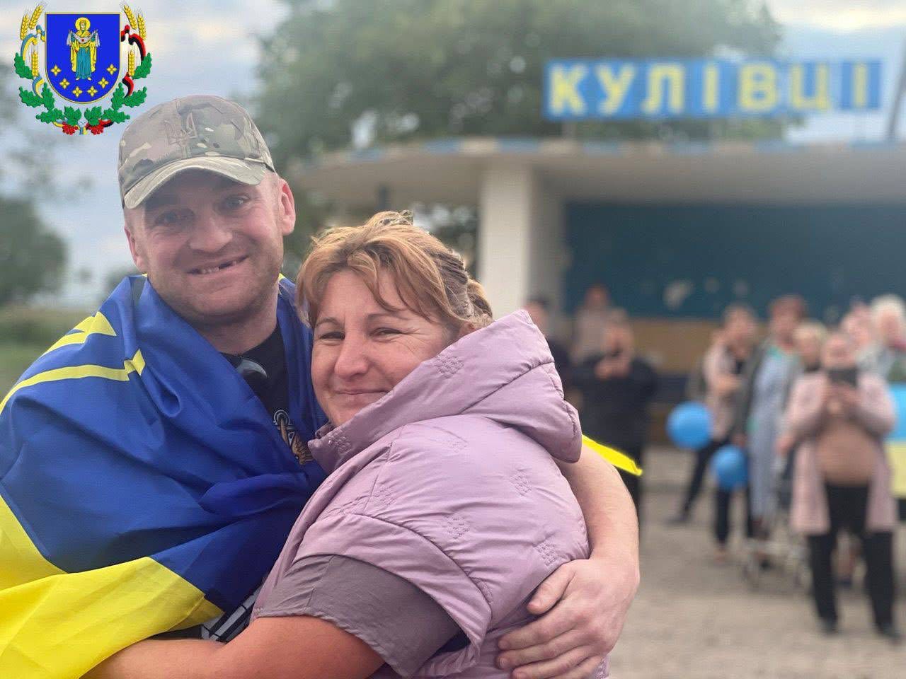 У Кадубовецькій громаді зустріли Миколу Глинського, який повернувся з російського полону