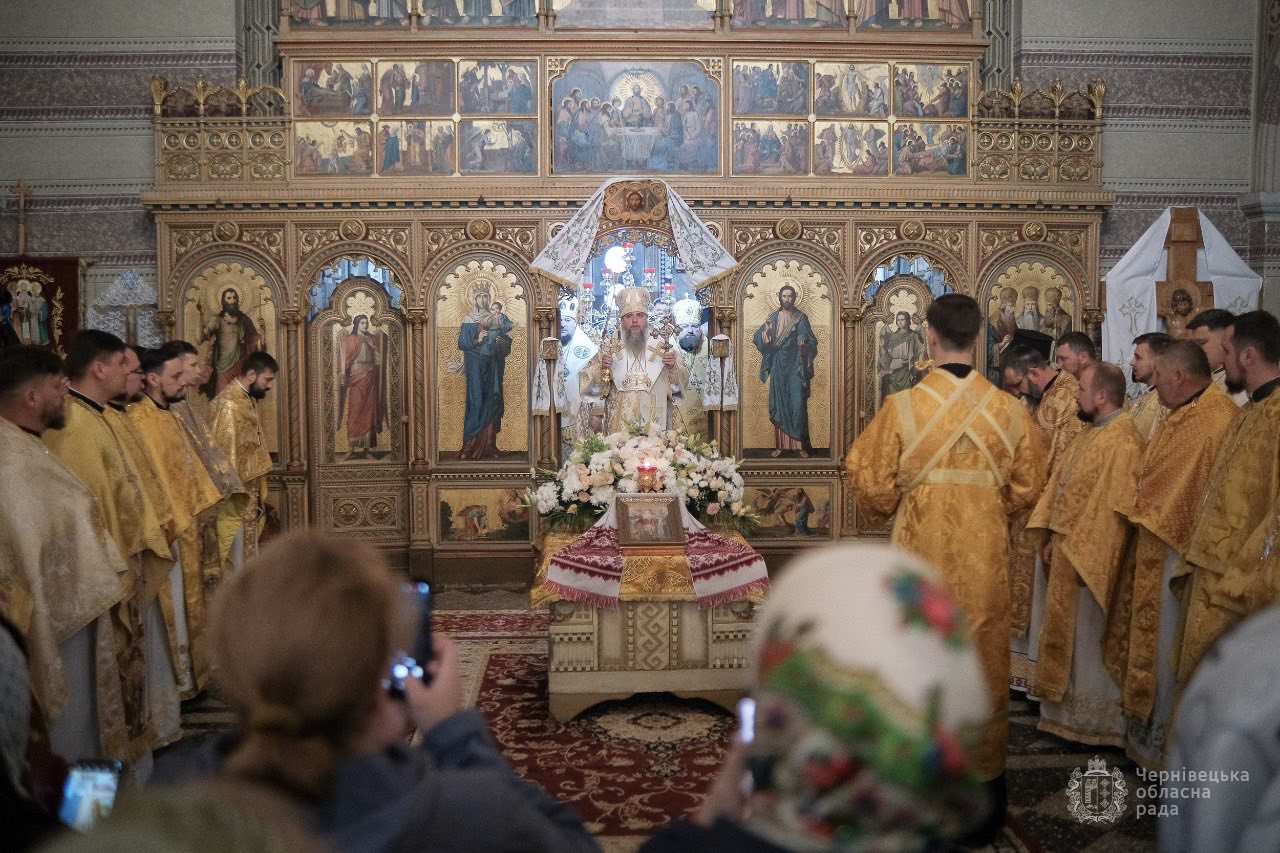 У Чернівцях перебуває Предстоятель Православної церкви України Епіфаній