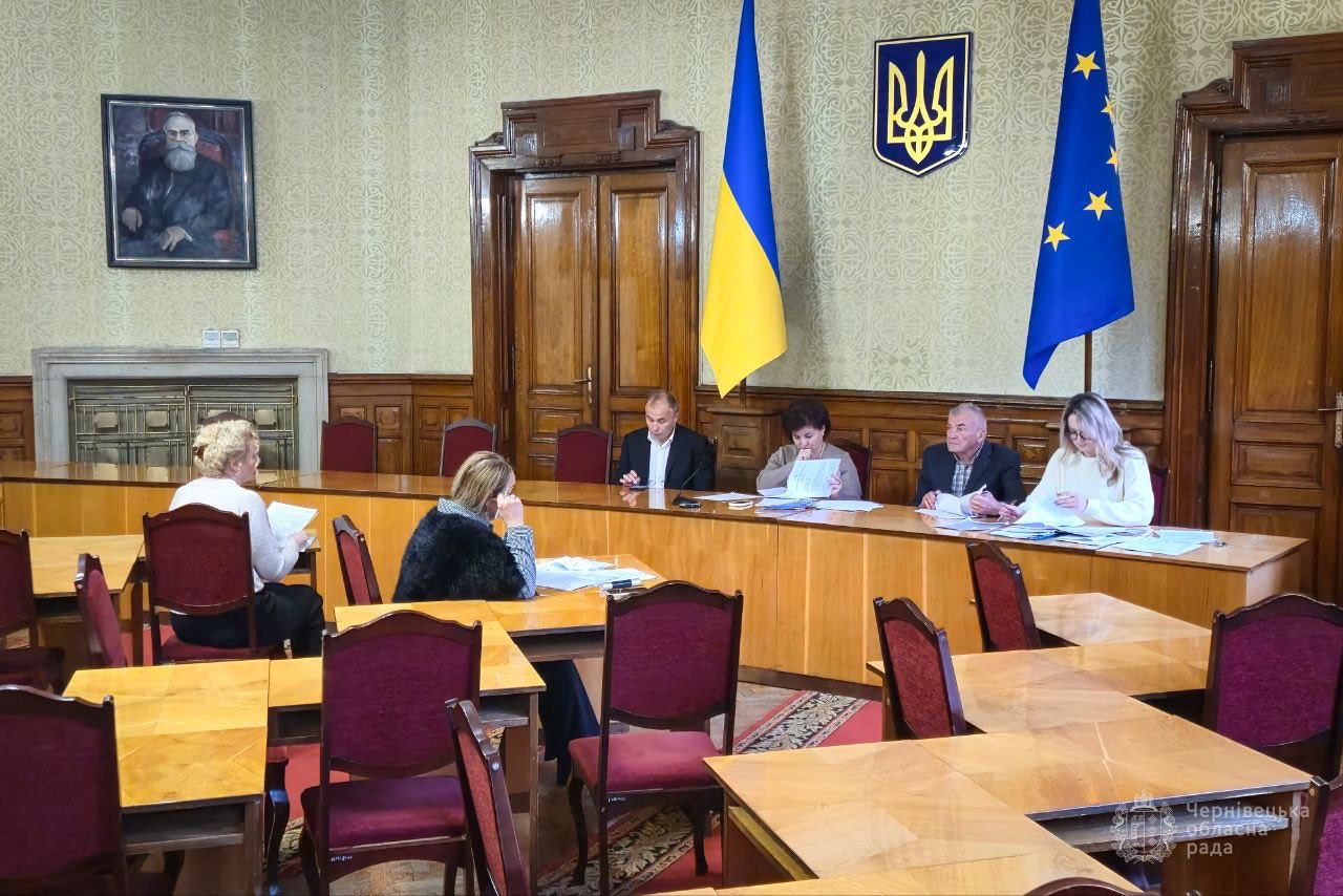 Під головуванням Оксани Палійчук відбулося засідання постійної комісії з питань освіти, науки, культури, туризму, спорту та молодіжної політики Чернівецької обласної ради VIII скликання