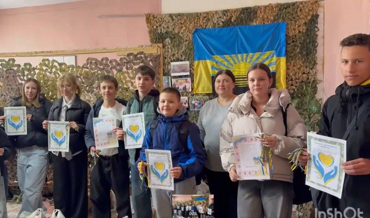 Школярі Новодністровської громади продовжують підтримувати Збройні сили України