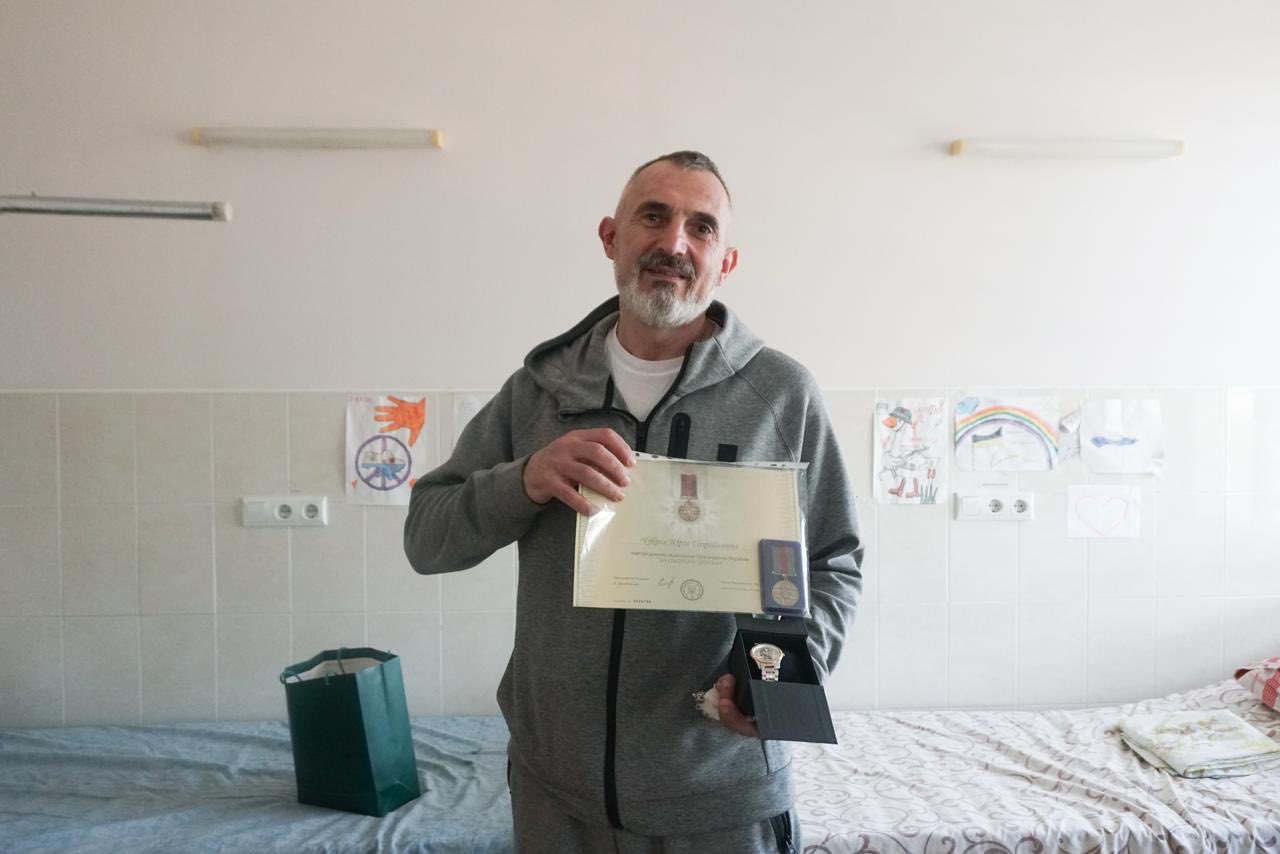 Житель селища Глибока відзначений державною нагородою