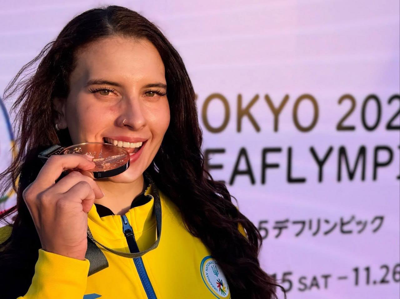 Чернівчанка Єлисавета Топчанюк виборола бронзову медаль на Дефлімпіаді-2025 у Японії