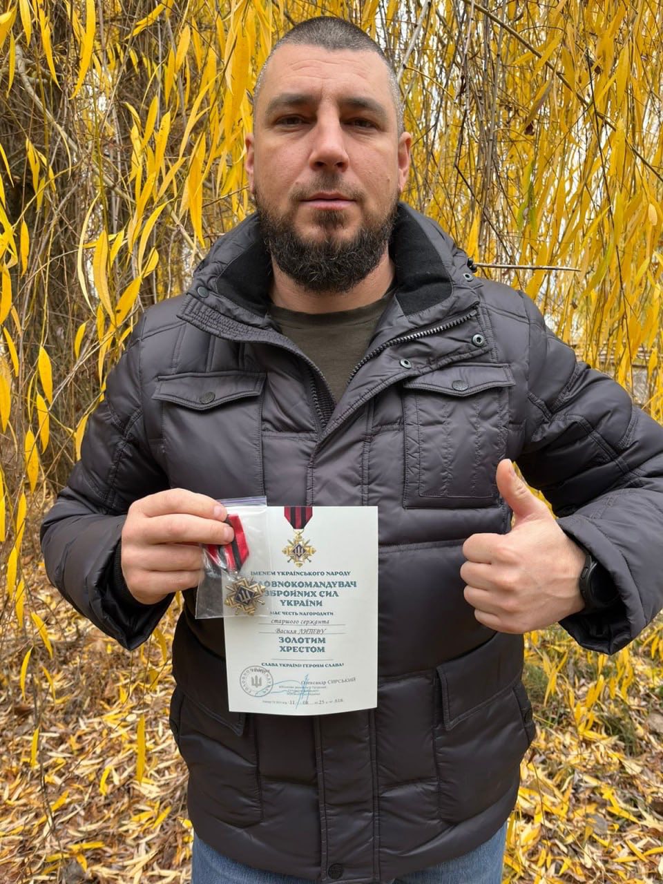 Двох захисників Новоселицької громади відзначено високими військовими нагородами