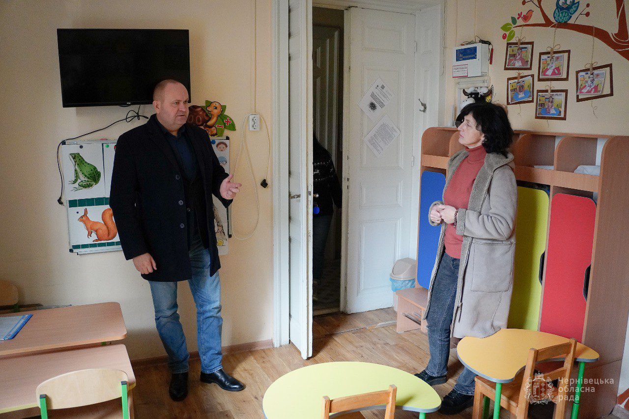 Виконувач обов’язків голови Чернівецької обласної ради Микола Гуйтор відвідав Центр еколого-натуралістичної творчості учнівської молоді