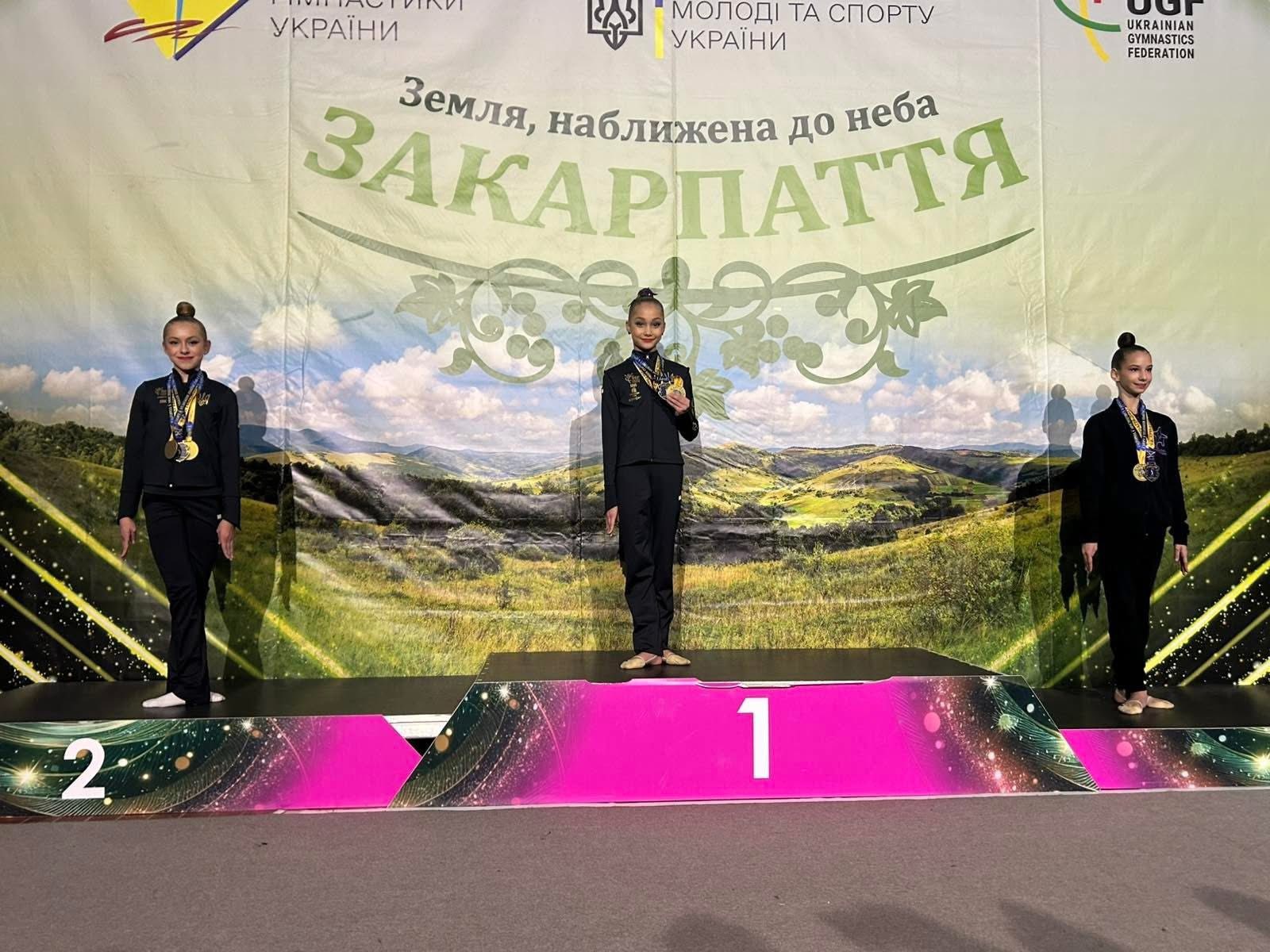 Юні гімнастки Чернівецької обласної дитячо-юнацької спортивної школи успішно виступили на ХХ ювілейному Міжнародному турнірі «Карпатія-2025»