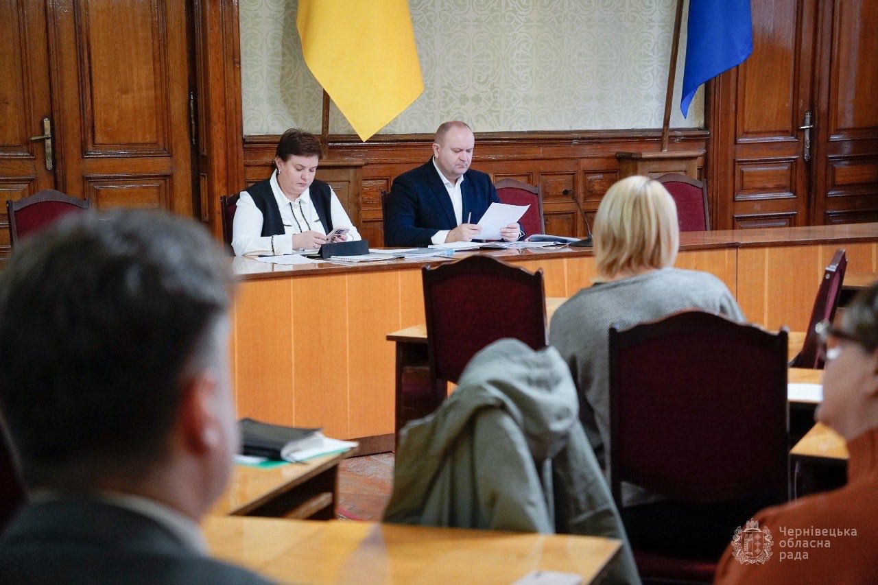 Запрацювала Робоча група з розробки Плану розвитку госпітального округу Чернівецької області на 2026–2028 роки