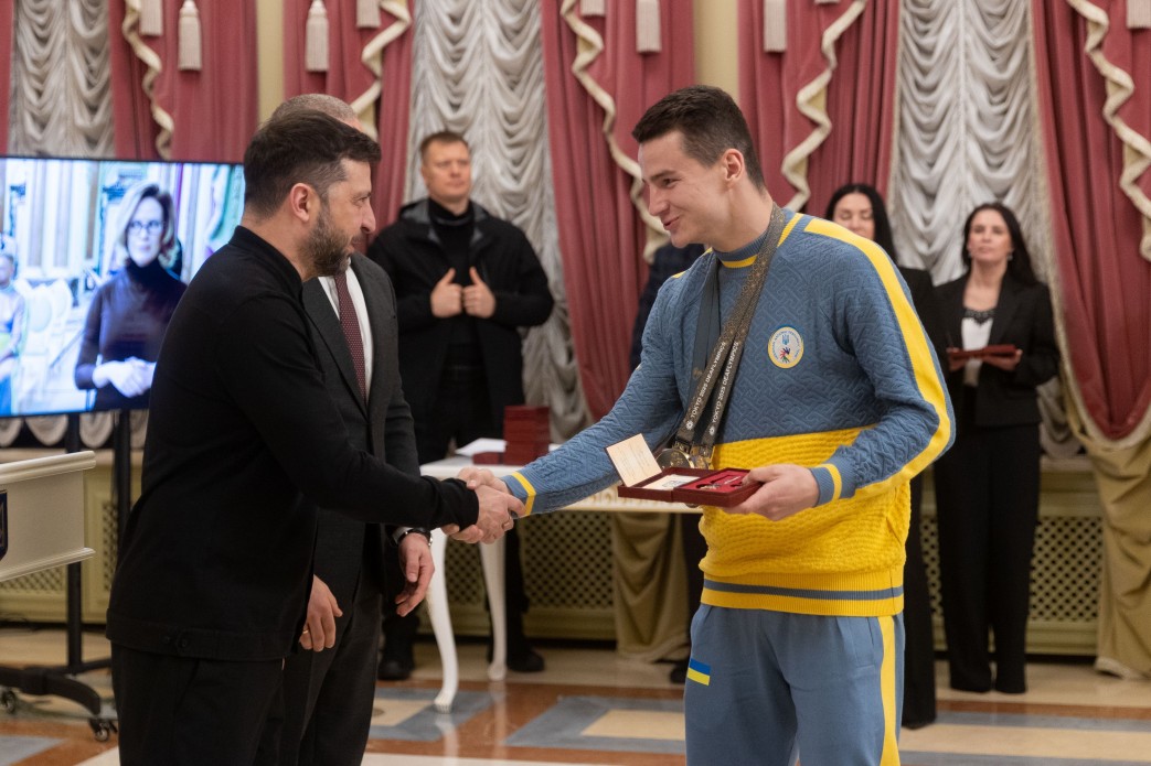 Спортсмен із Буковини отримав високу нагороду з рук Президента